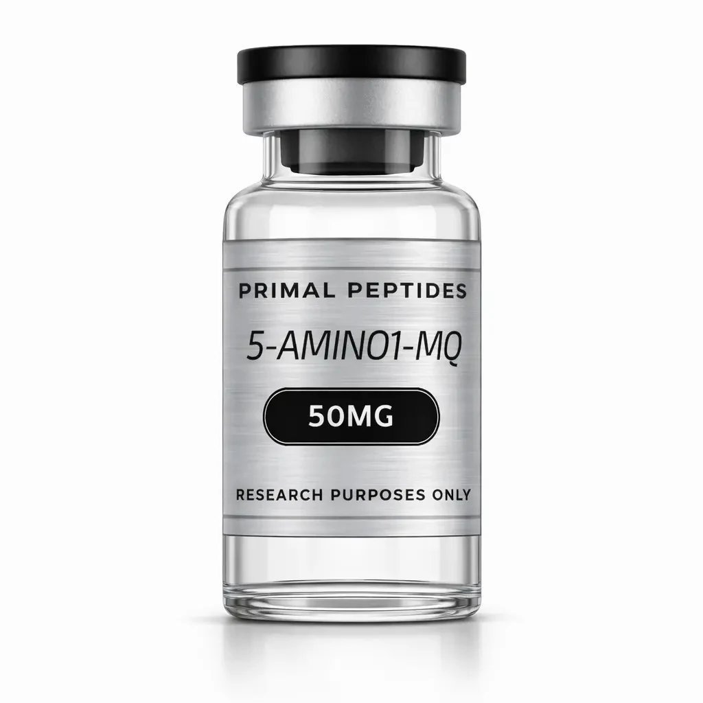 5-Amino-1MQ 50mg vial · in-vitro research reference material