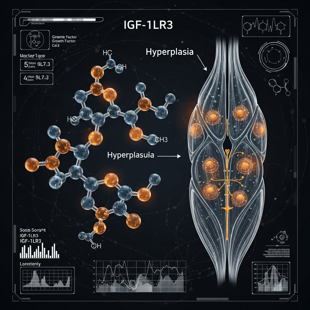 IGF-1LR3 // The Hyperplasia Dossier: Architect of Muscle Tissue Expansion