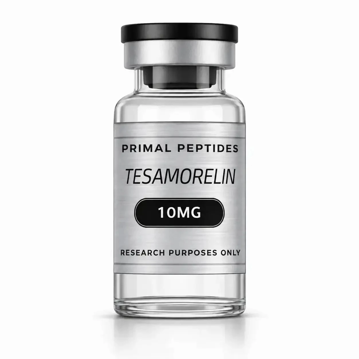 Tesamorelin vial · referentiemateriaal voor in-vitro onderzoek