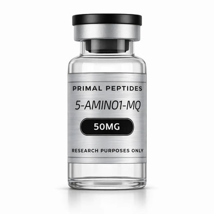 5-Amino-1MQ 50MG – gevriesdroogd peptide in glazen vial