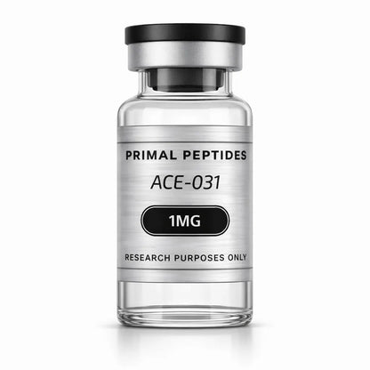 ACE-031 – gevriesdroogd peptide in glazen vial