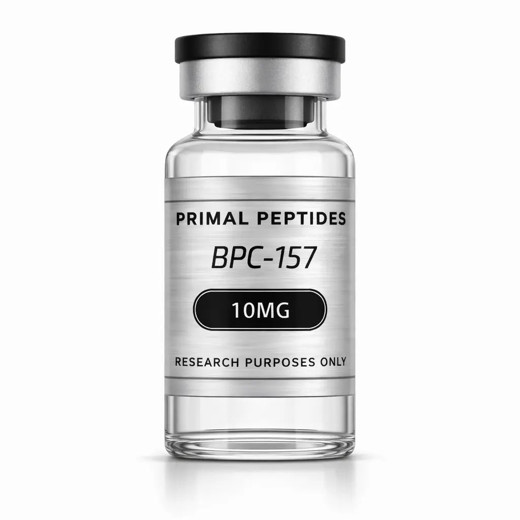BPC-157 10MG – regeneratief peptide in glazen vial