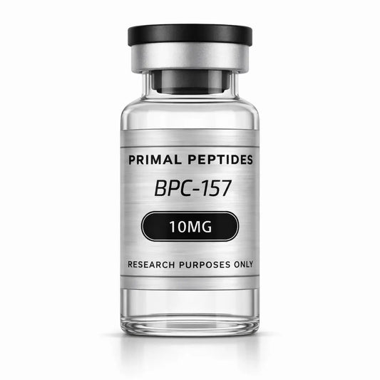 BPC-157 10MG – regeneratief peptide in glazen vial