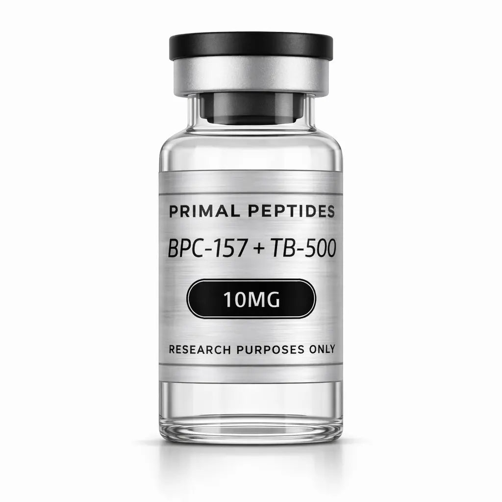 BPC-157 + TB-500 10MG – peptideblend in glazen vial