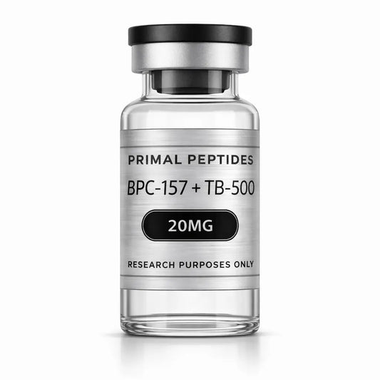 BPC-157 + TB-500 20MG – peptideblend in glazen vial