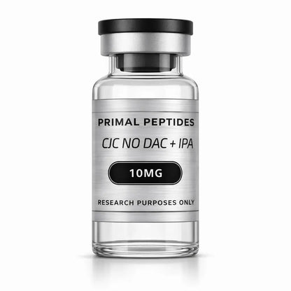 CJC-1295 No DAC + Ipamorelin 10MG – GH-peptideblend in glazen vial