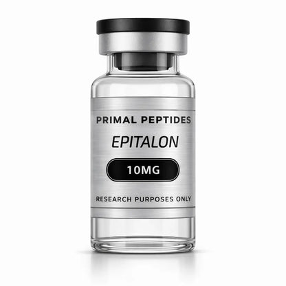 Epitalon 10MG – longevity-peptide in glazen vial