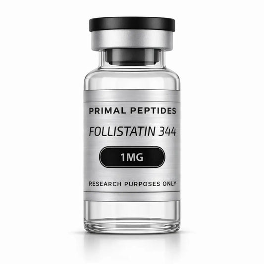 Follistatin-344 – myostatine-remmend peptide in glazen vial
