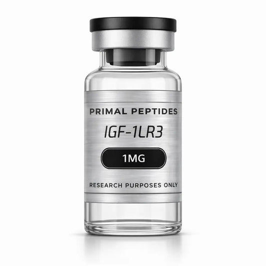 IGF-1 LR3 1MG – groeifactor peptide in glazen vial