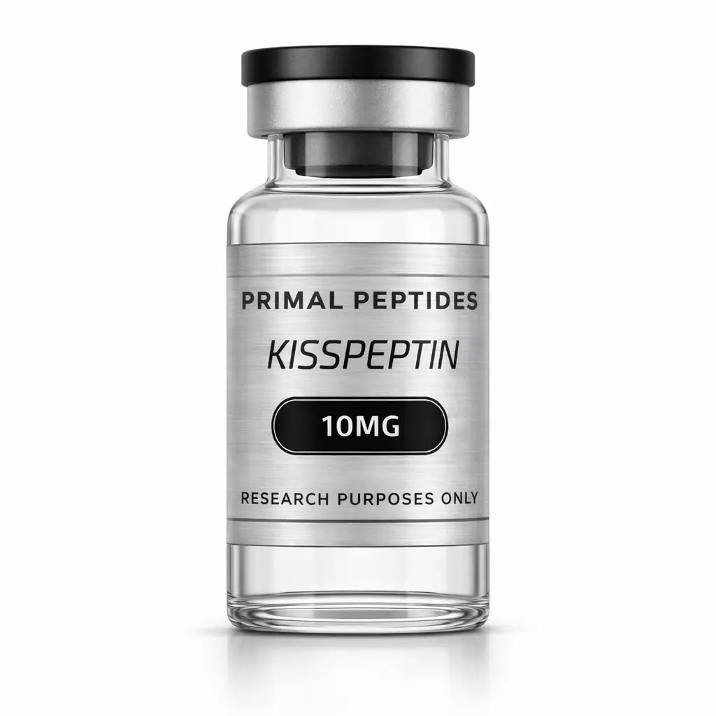 Kisspeptin 10MG – hormonale signaalpeptide in glazen vial