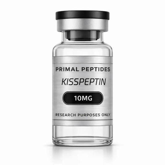 Kisspeptin 10MG – hormonale signaalpeptide in glazen vial