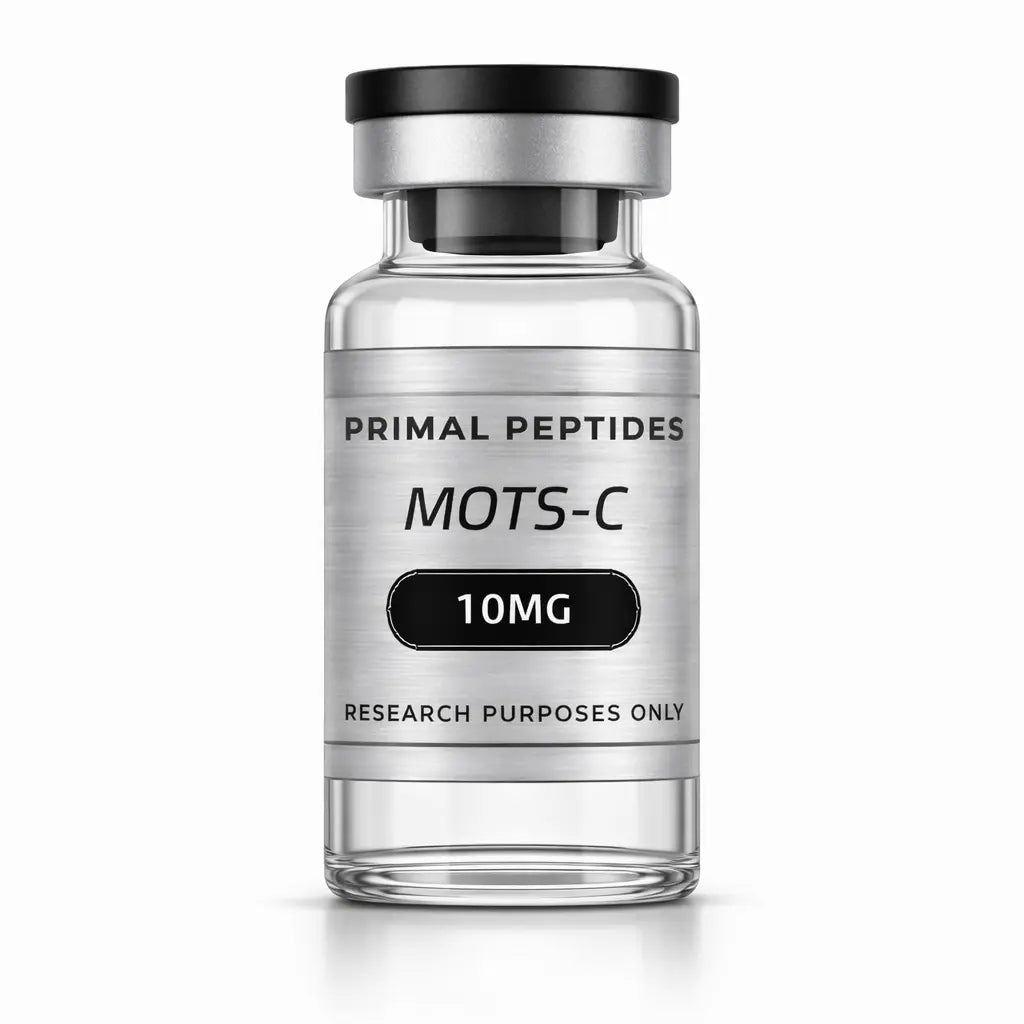 MOTS-C 10MG – mitochondriaal peptide in glazen vial