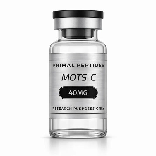 MOTS-C 40MG – mitochondriaal peptide in glazen vial