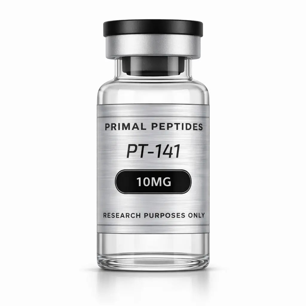 PT-141 10MG – melanocortine-peptide in glazen vial