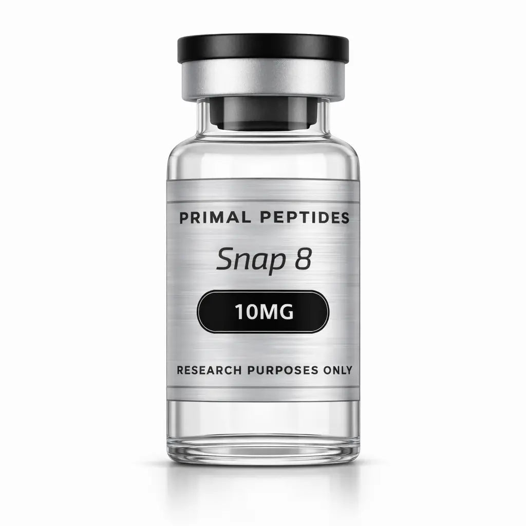 SNAP-8 10MG – anti-aging peptide in glazen vial
