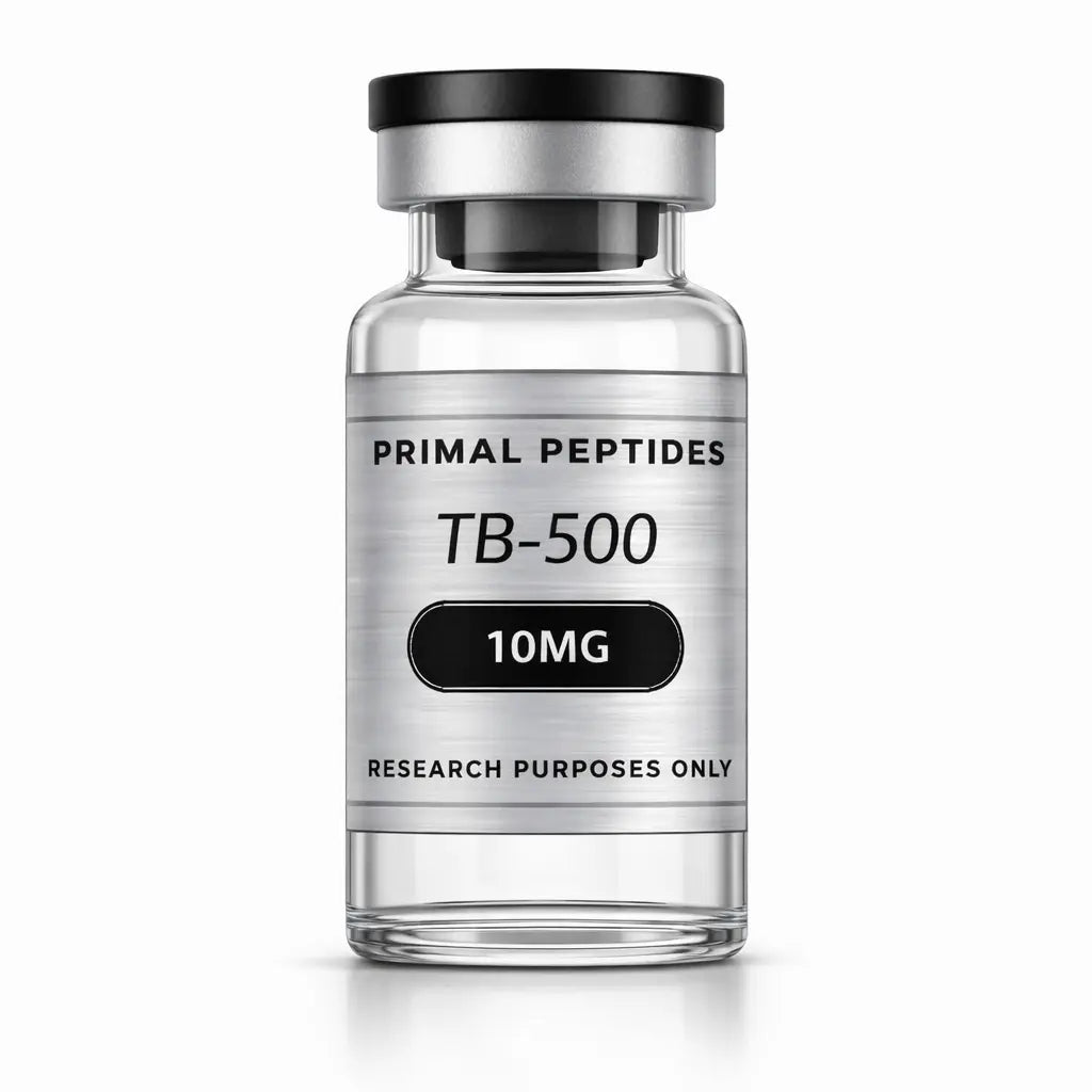TB-500 10MG – regeneratief peptide in glazen vial